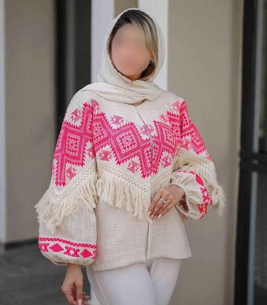 عکس مانتو سنتی کوتاه