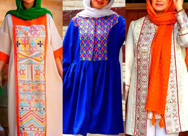 عکس مانتو سنتی دخترانه
