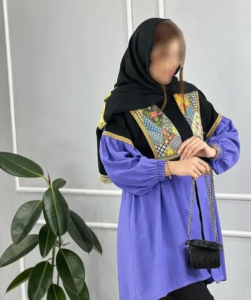 عکس مانتو سنتی دخترانه