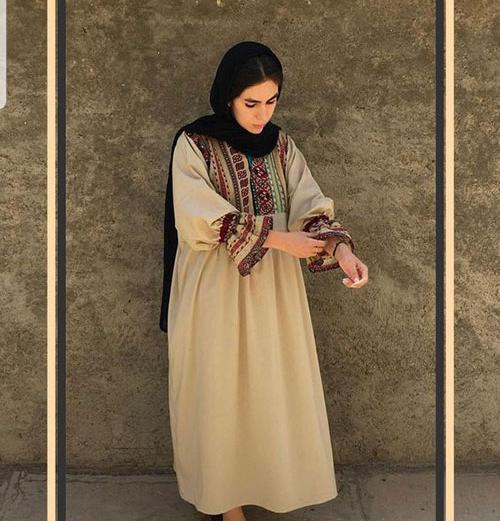 عکس مانتو سنتی جلو بسته