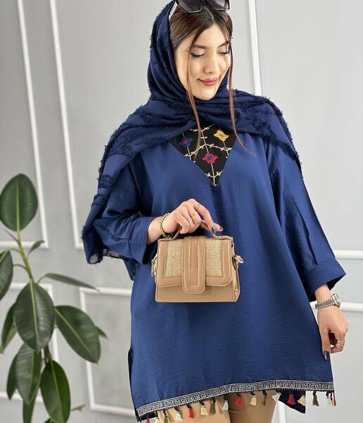 عکس مانتو سنتی جلو بسته