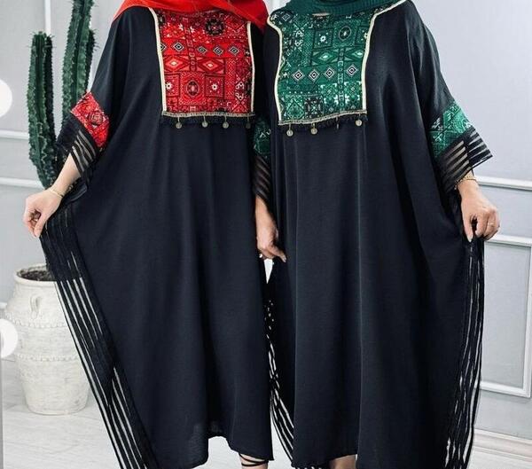 عکس مانتو سنتی مشکی