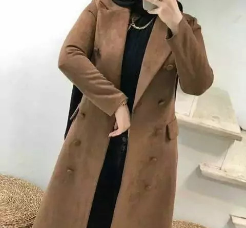 عکس مانتو مخمل سوییت