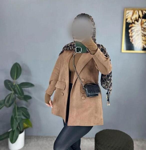 عکس مانتو مخمل سوییت