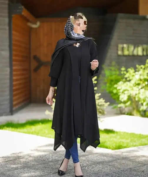 عکس مانتو شیک مشکی