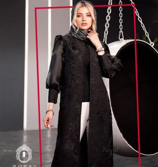 عکس مانتو مجلسی مشکی دخترانه