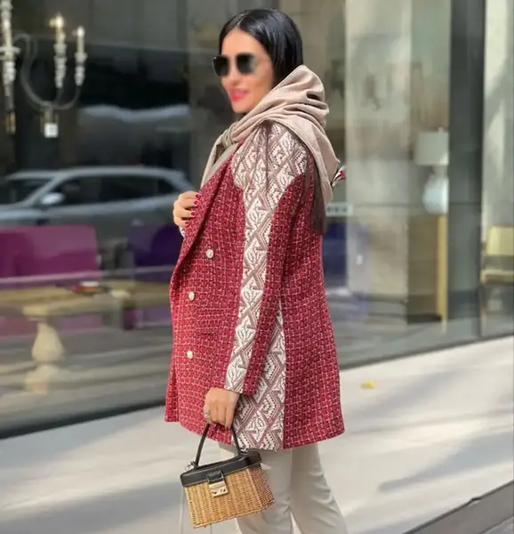 عکس مانتو کرپ مازراتی