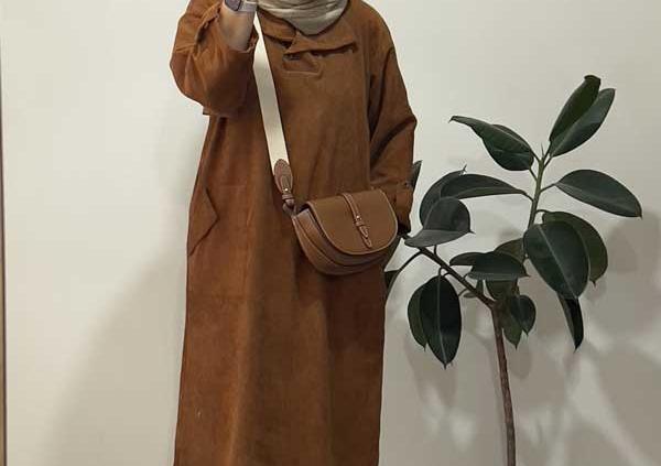 عکس مدل مانتو جدید پاییزه جلو بسته