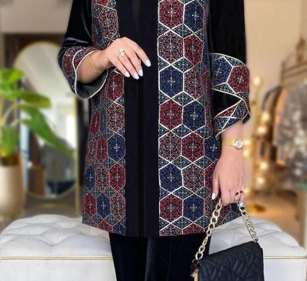 عکس مانتو دخترانه برای عید نوروز