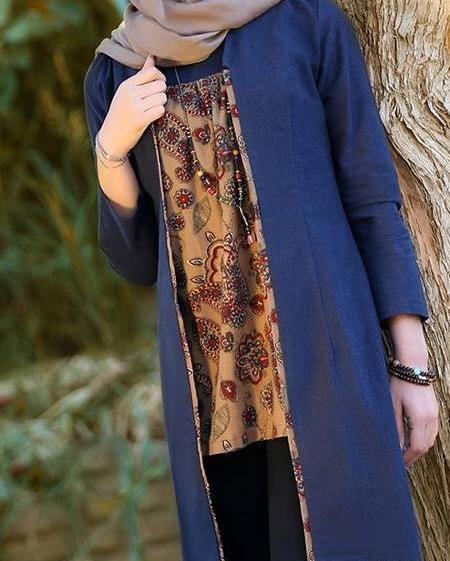 عکس مدل مانتو دخترانه برای عید