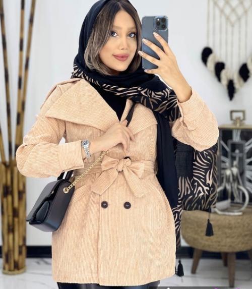عکس مدل مانتو کوتاه جدید پاییزی