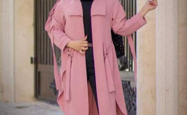 عکس مدل مانتو زنانه جدید با پارچه ابروبادی