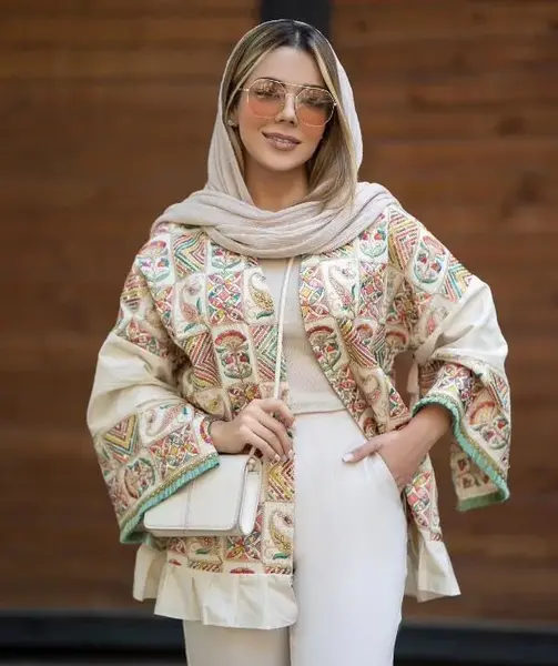 عکس مدل مانتو جدید با پارچه کرپ سوزنی
