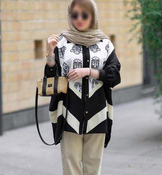 عکس مدل مانتو جدید با پارچه کرپ سوزنی