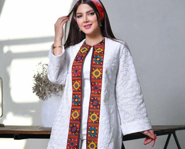 عکس مدل مانتو جدید با پارچه کرپ سوزنی