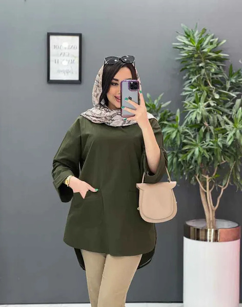 عکس مدل مانتو جدید جلو بسته زنانه مجلسی شیک
