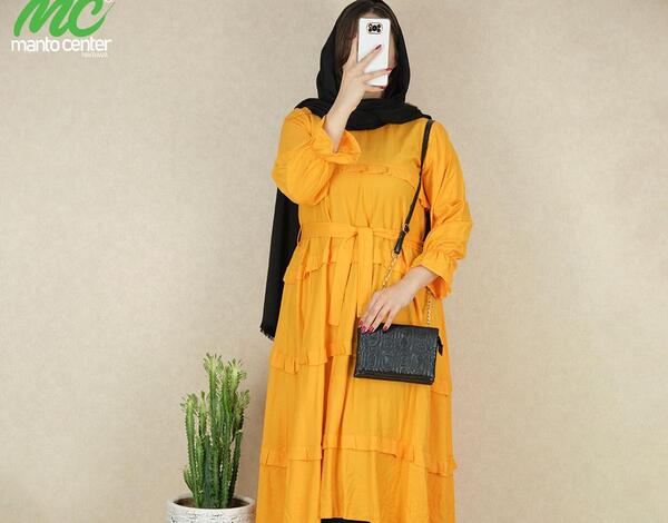 عکس مدل مانتو جدید جلو بسته شیک زنانه