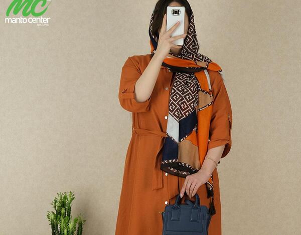 عکس مدل مانتو جدید جلو بسته شیک زنانه