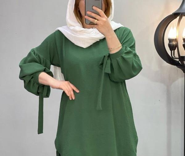 عکس مدل مانتو جدید جلو بسته دخترانه شیک