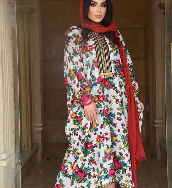 عکس مدل مانتو نخی چین دار جدید