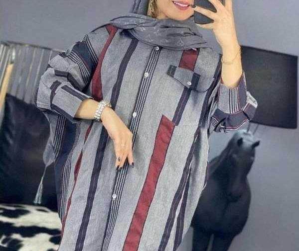 عکس مدل مانتو جدید برای افراد چاق شکم دار