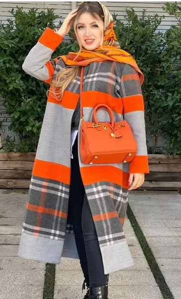 عکس مدل مانتو جدید رنگ سال ۱۴۰۳