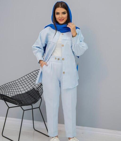 عکس مدل مانتو جدید رنگ سال ۱۴۰۲