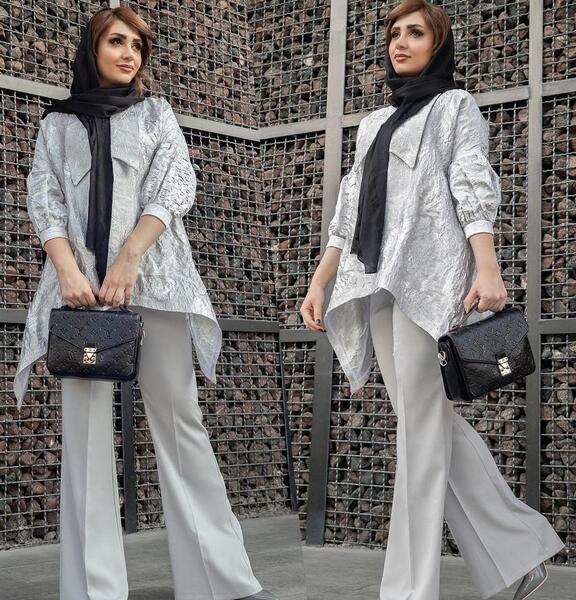 عکس مدل مانتو جدید زنانه کوتاه