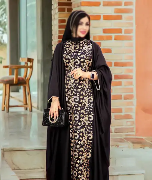 عکس مدل مانتو عبایی عربی جدید