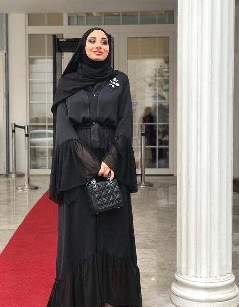 عکس مدل مانتو عبایی عربی جدید