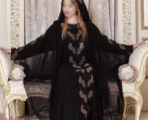 عکس مدل مانتو عبایی عربی جدید