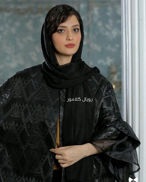 عکس مدل مانتو جدید کوتاه مشکی