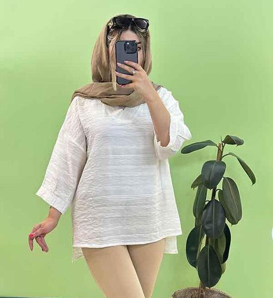 عکس مدل مانتو جدید کوتاه دخترانه جلو بسته