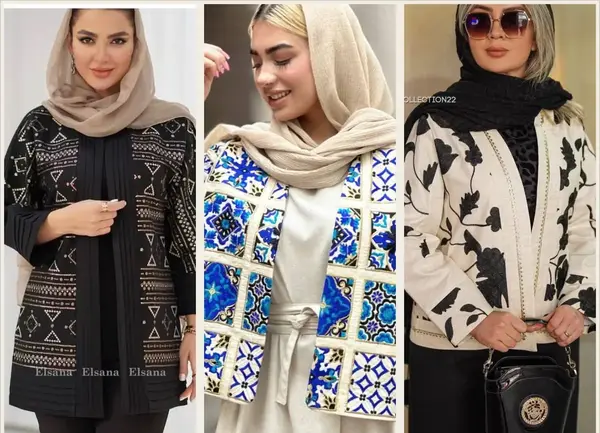 عکس مدل مانتو جدید کتی ۱۴۰۳