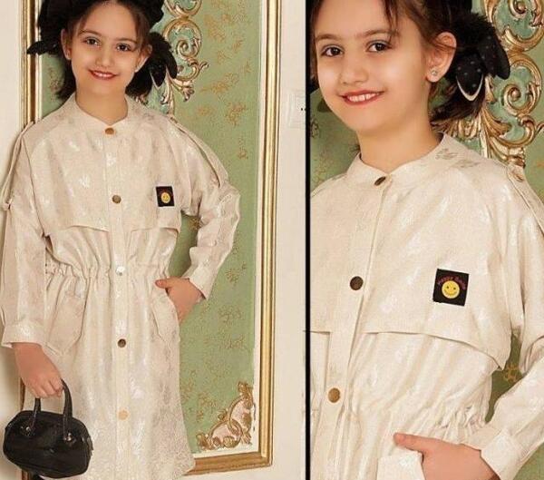 عکس مدل مانتو جدید بچه گانه ۱۴۰۱