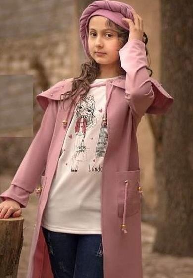 عکس مدل مانتو ابروبادی جدید بچه گانه