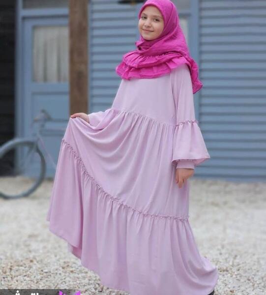 عکس مدل مانتو عبا بچه گانه جدید