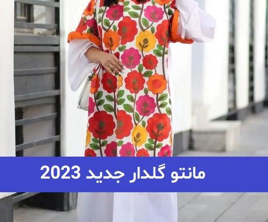 عکس مدل مانتو مخمل گلدار جدید
