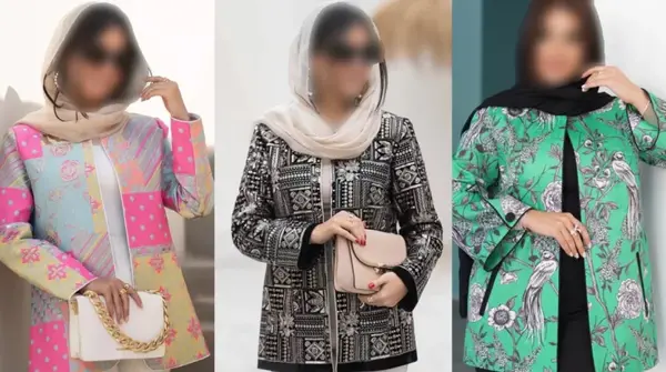 عکس مدل مانتو لنین گلدار جدید