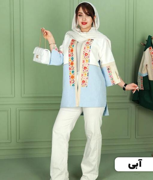 عکس مدل مانتو جدید کتان لمه