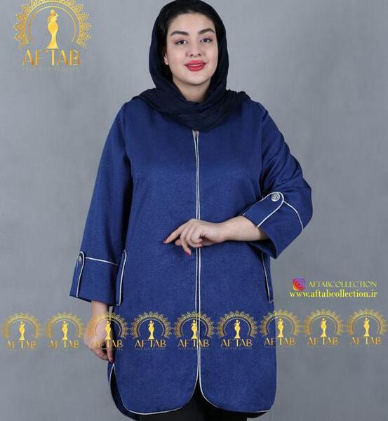 عکس مدل مانتو جدید کتان لمه