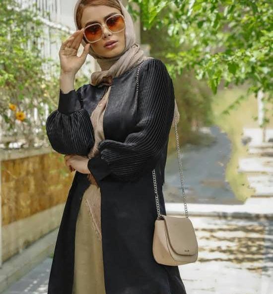 عکس مدل مانتو جدید با پارچه لمه