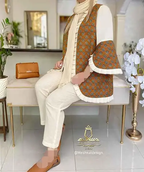 عکس مدل مانتو جدید مجلسی ۱۴۰۳