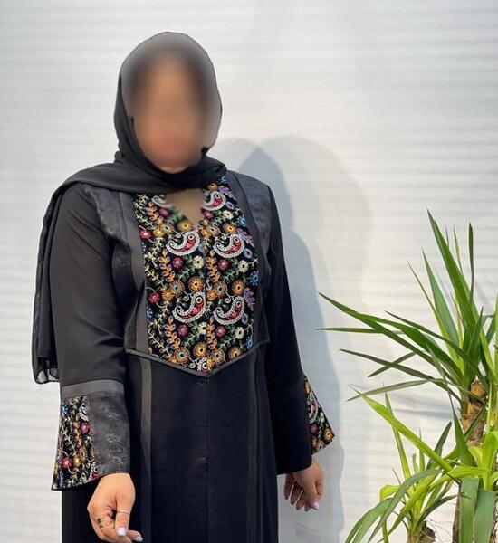 عکس مدل مانتو جدید مجلسی مشکی