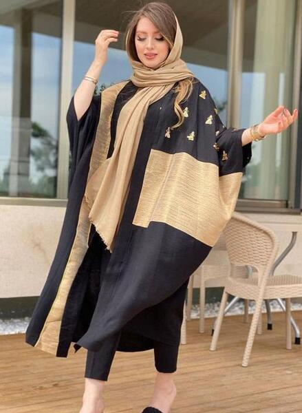 عکس دختر تهرانی مانتو جلو باز