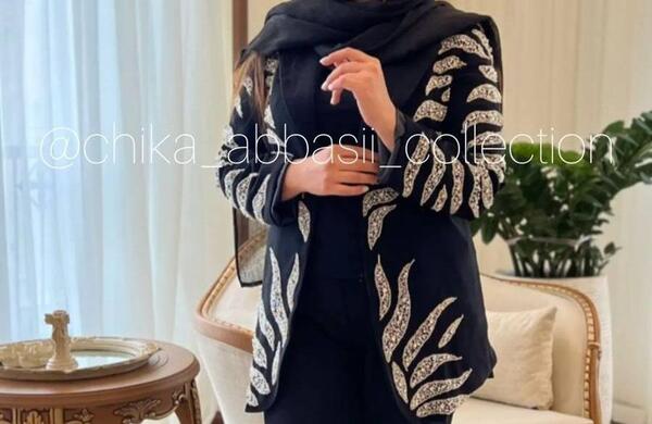 عکس مدل مانتو مجلسی جدید و شیک و کارشده