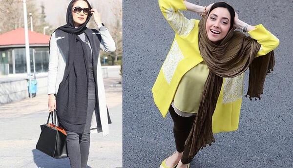 عکس زنان ایرانی با مانتو جلو باز
