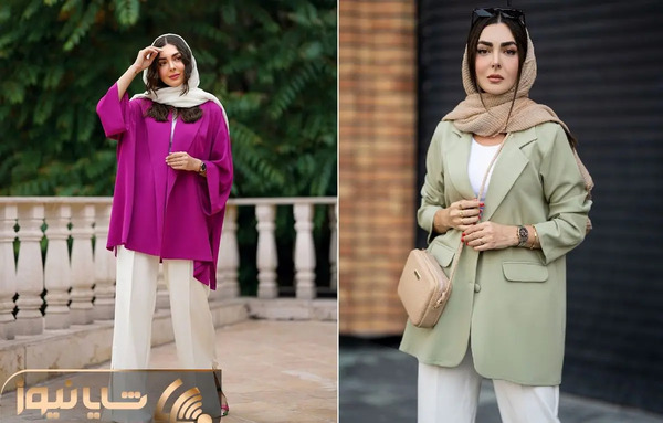 عکس زنان ایرانی با مانتو جلو باز