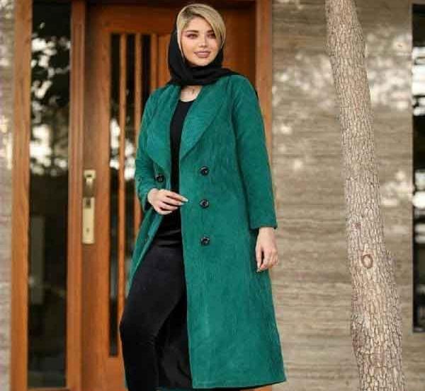 عکس مدل مانتو جدید مخملی