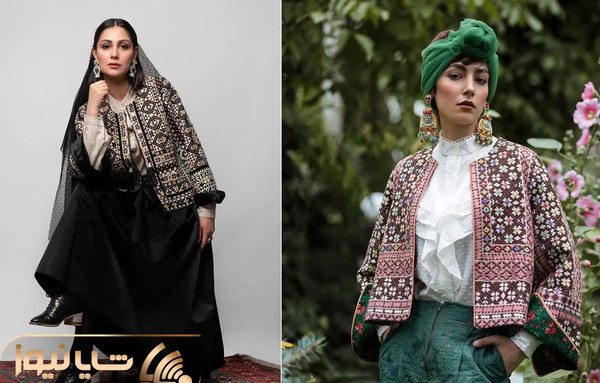 عکس مدل مانتو جدید مخمل سوزندوزی